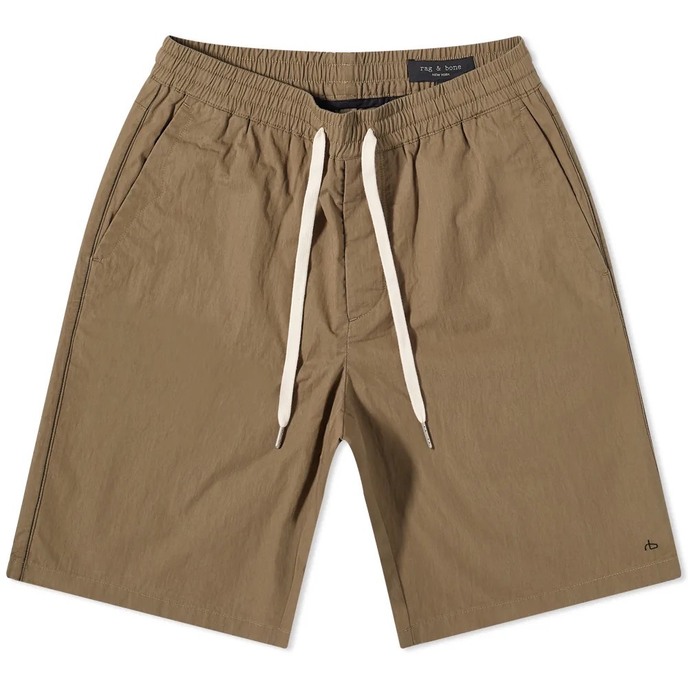 Rag & Bone‎ Axel Olive Green Drawstring Shorts Sz S